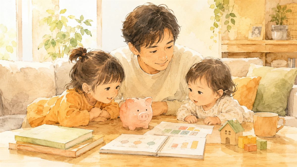 こどもNISAは2027年開始。育休パパが教育資金で考えた3つのこと